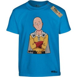 Takeposition Anime Saitama Παιδικό T-Shirt Κοντομάνικο Τιρκουάζ 806-1336-16