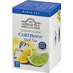 Ahmad Tea Cold Brew Μαύρο Τσάι με Λεμόνι & Λάιμ 20 Φακελάκια