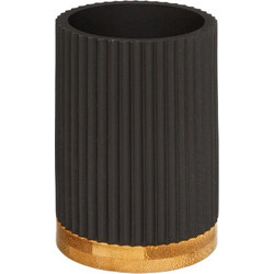 Θήκη για οδοντόβουρτσες polyresin 7.5 x 11 εκ. 5Five 174541B