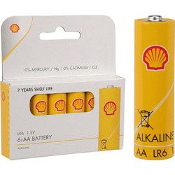 Shell Alkaline LR6/AA 6τμχ