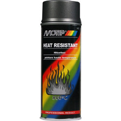 Motip Heat Resistant Σπρέι Θερμοκρασίας Anthracite 400ml