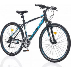 Corelli Trivor 5.1 Mountain Bike 28" Αλουμινίου με 21 Ταχύτητες Ανθρακί