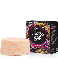 Macrovita Bar Pomegranate Φυτικό Σαμπουάν για Επανόρθωση για Λεπτά & Ταλαιπωρημένα Μαλλιά 80gr