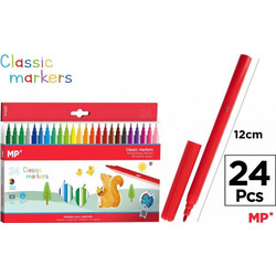 MP Classic Μαρκαδόροι Ζωγραφικής Σετ 24 Χρώματα