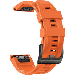 Tech-Protect Iconband Λουράκι Σιλικόνης Orange (Fenix 6X / 6X Pro / 7X)
