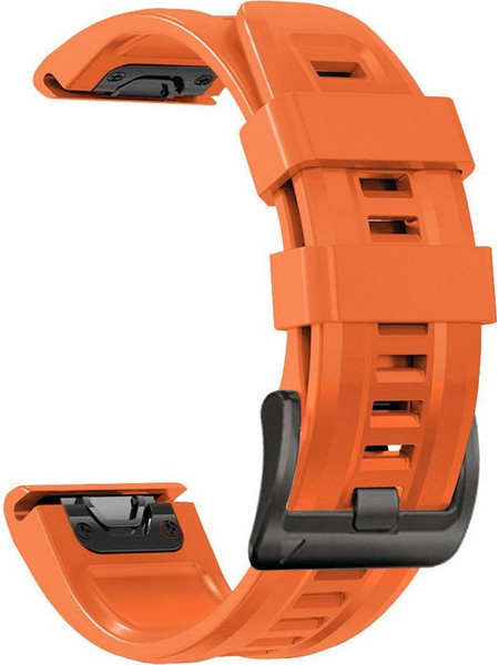 Tech-Protect Iconband Λουράκι Σιλικόνης Orange (Fenix 6X / 6X Pro / 7X)