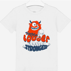 Losan Παιδικό T-Shirt Κοντομάνικο Λευκό 315-1301AL-041