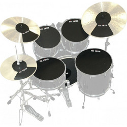 Vic Firth Drum & Cymbal Mute Prepack 10, 12" 14"(2) 20 Hihat And Cymbals (2)Κωδικός: MUTEPP5