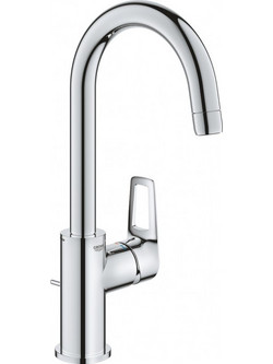 Grohe Bauloop Αναμεικτική Μπαταρία Νιπτήρα Ψηλή ΑσημίΚωδικός: 23763001