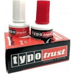 Διορθωτικό υγρό και διαλυτικό Typotrust σετ 2*20ml