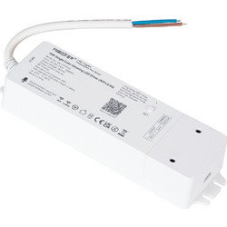 GLOBOSTAR(R) 71437 MiBoxer WL1-P75V24 CORE Smart Τροφοδοτικό Dimmer / Controller 1CH AC 200-240V σε DC 24V 3A 75W Max IP20 - WiFi + RF 2.4GHz + Push Dimming - M19xΠ5.5xΥ3.2cm