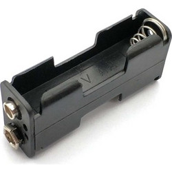 Dual Layers 1x2 2xAA battery Holder with 9V Connector