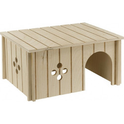Ferplast Sin 4646 Ξύλινο Σπίτι Τρωκτικών 33x23,6x16cm Κωδικός: 27701142