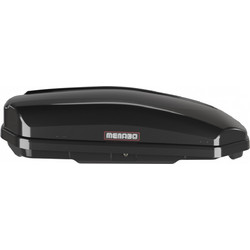 Menabo Satelite Μπαγκαζιέρα Οροφής Αυτοκινήτου 330lt Μαύρη Shiny