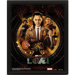 Marvel Loki (Glorious Purpose) 3D Lenticular Poster (Framed) - EPPL71496