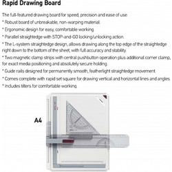 Πινακίδα Σχεδίασης Rotring Rapid A4