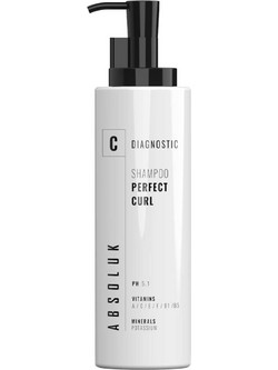 Absoluk Perfect Curl Σαμπουάν για Όγκο & Φριζάρισμα για Σγουρά Μαλλιά 1lt