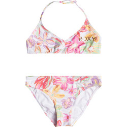 Roxy Παιδικό Μαγιό Bikini Set για Κορίτσι Λευκό ERGX203471-WBB7