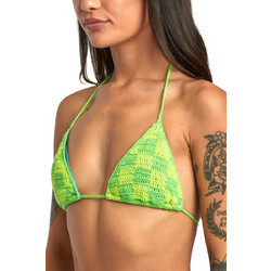 RVCA Bikini Top Τριγωνάκι Πράσινο AVJX300398-GEB0