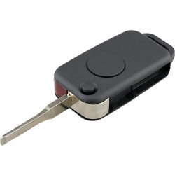 Κέλυφος Κλειδιού Αυτοκινήτου HU64 Mercedes-Benz Car Keys Replacement με Ένα Κουμπί και Λάμα