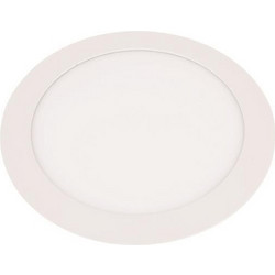ΦΩΤΙΣΤΙΚΟ ΧΩΝΕΥΤΟ LED SLIM Φ170 12W 6500K ΛΕΥΚΟ PLUS