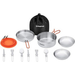 KingCamp Adventurer I PRO Σετ μαγειρικής για 2 άτομα 1.5L 2 Ατόμων
