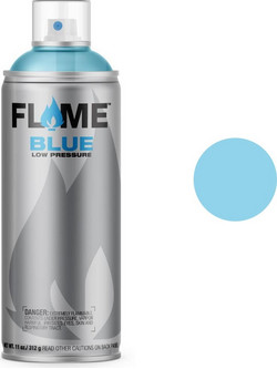 Flame Blue Σπρέι Βαφής Aqua Pastel Ματ 400ml