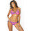 Marko Bikini Set Τριγωνάκι με Ενίσχυση Φούξια M-586-143656