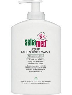 Sebamed Liquid Face & Body Wash Αφρόλουτρο σε Gel για Ευαίσθητο Δέρμα 300ml