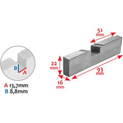 ΣΕΤ ΜΑΧΑΙΡΙΑ 2,1/2"-4" NPT ΒΙΔΟΛ. TT-100HD