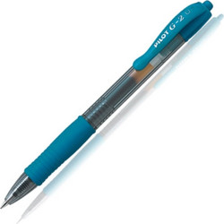 Pilot G-2 Στυλό Gel 0.7mm Σιέλ BL-G2-7LB