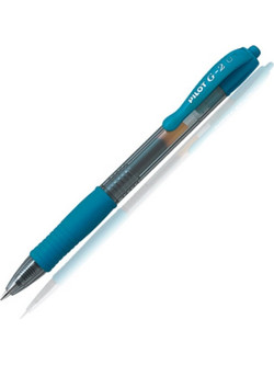 Pilot G-2 Στυλό Gel 0.7mm Σιέλ BL-G2-7LB