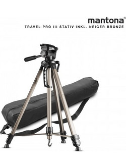 Mantona Travel Pro III With Head