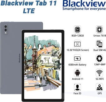 Blackview TAB 11 (Double Sim - Android 11 - 10.36'' - 4G/LTE - 128