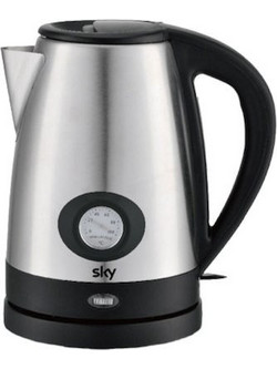Sky FK-1101 Ανοξείδωτος Βραστήρας 1.7lt 2000W με Ρύθμιση Θερμοκρασίας