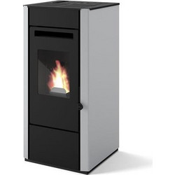Eva Calor Elsa 9 White Σόμπα Pellet 9.5kW
