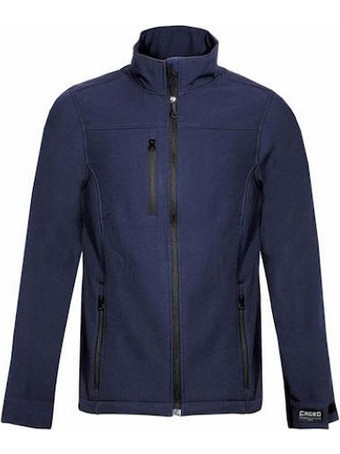 Fageo Ανδρικό Μπουφάν Εργασίας Softshell 520 ΜΠΛΕ ΜΑΡΙΝ