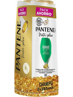 Pantene Soft & Smooth Σαμπουάν 2x385ml