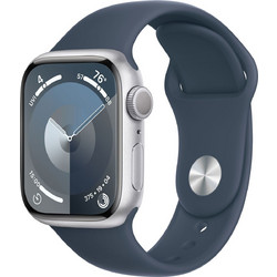 Apple Watch Series 9 41mm Aluminum Silver / Storm Blue