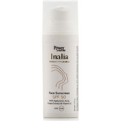 Power Health Inalia Sunscreen Αντηλιακή Κρέμα Προσώπου SPF50 50ml