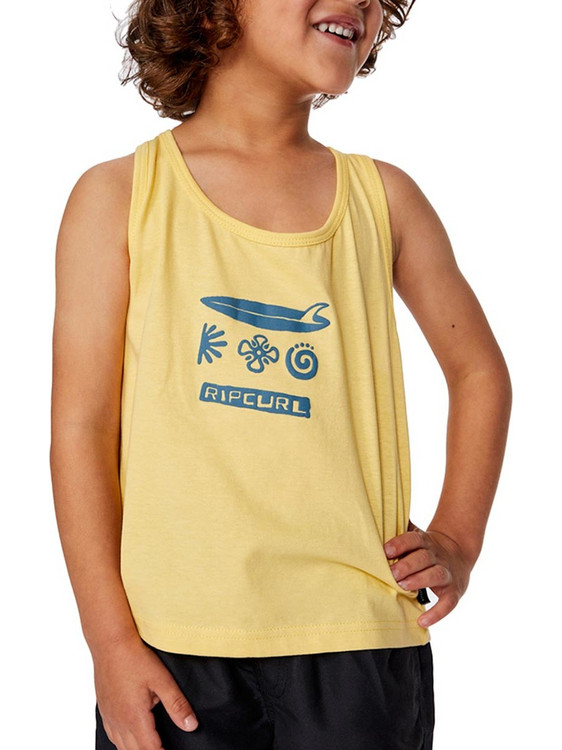 Rip Curl Παιδικό T-Shirt Αμάνικο Κίτρινο 00PTTE-8116