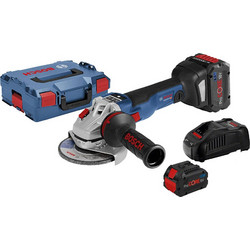 Bosch GWS 18V-10 SC 06019G340H Γωνιακός Τροχός Μπαταρίας 18V με Ρύθμιση Στροφών 2x8Ah