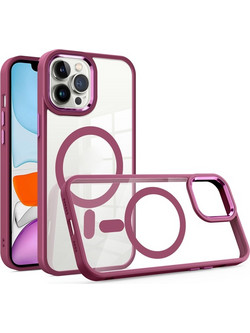 iPhone 12 Pro Max MagSafe Case clear Wine