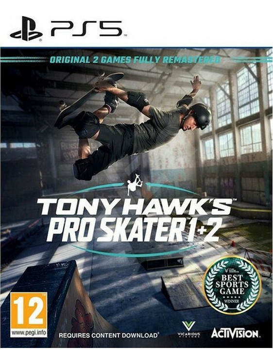 Tony Hawk's Pro Skater 1 & 2 PS5