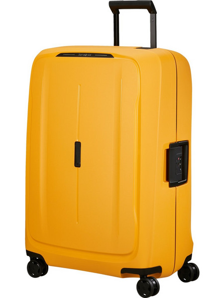 Samsonite Essens 146912-4702 Βαλίτσα Μεγάλη 75x52x33cm με 4 Ρόδες Κίτρινη