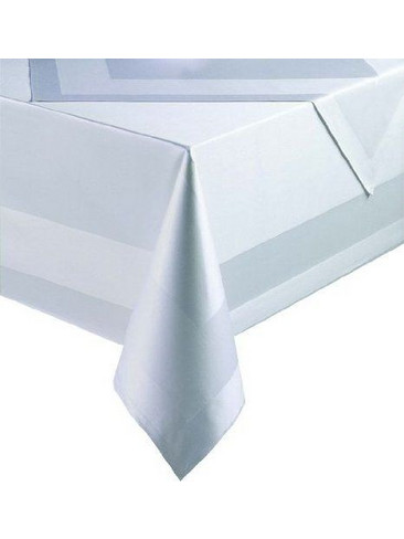 Ξενοδοχειακό Τραπεζομάντηλο SATIN BAND Line Cotton 100% 220gsm 105x105