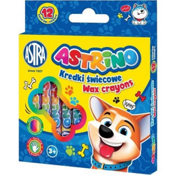 Crayons 12 colors ASTRINO ASTRA