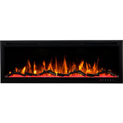 Hitense LUXURIUS S600 Ηλεκτρικό Τζάκι Τοίχου 1600W Μ152.5xΥ45xΒ15cm