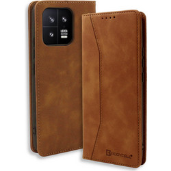 Bodycell Pu Leather Book Brown (Xiaomi 13)