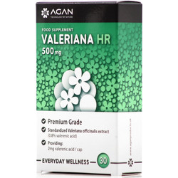 Samcos Agan Valeriana HR 500mg 30 Κάψουλες